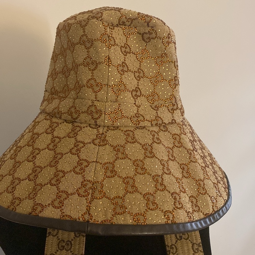 Gucci Hat super exclusive & Limited Edition Bucket Hat with Crystals NWT - Picture 16 of 16